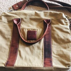 Vintage messenger bag from Field & Stream
